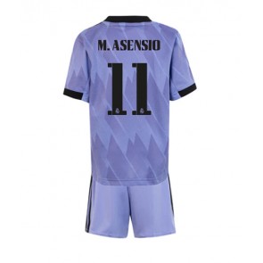 Real Madrid Marco Asensio #11 babykläder Bortatröja barn 2022-23 Korta ärmar (+ Korta byxor)